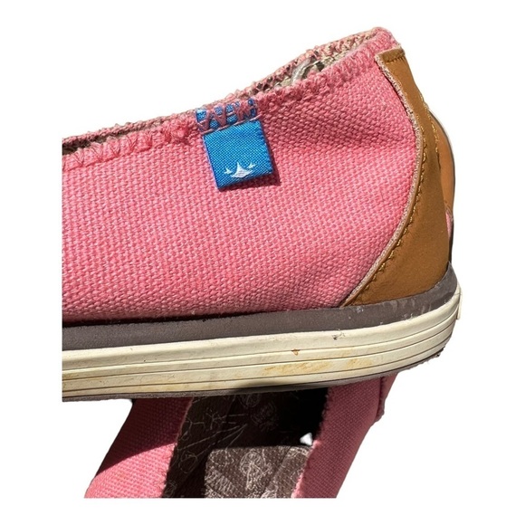 Freewaters Womens Slip On Shoes Cushion Comfort Textile  Pink Orange 640520 sz 9 - Picture 9 of 9